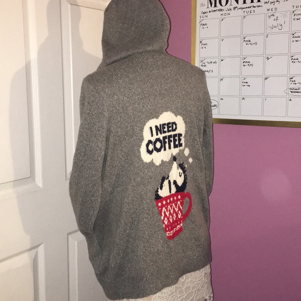 HOLLISTER HOODED CARDIGAN!!!! SIZE M!
